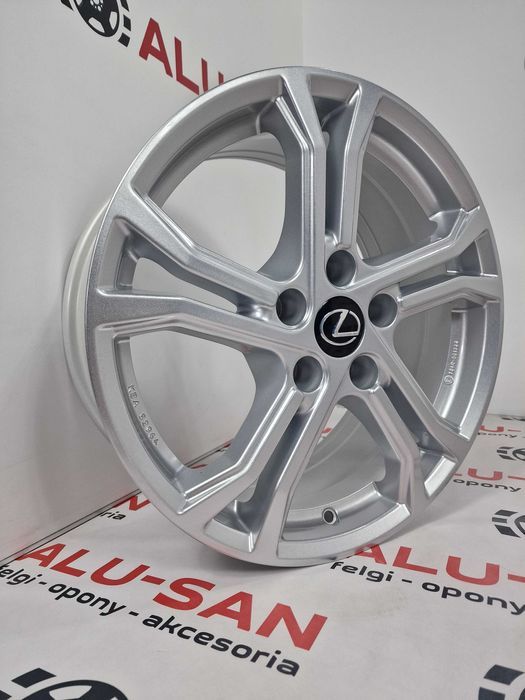 NOWE alufelgi LEXUS 17" 5x114,3 ES,GS,IS,RC,UX Srebrne