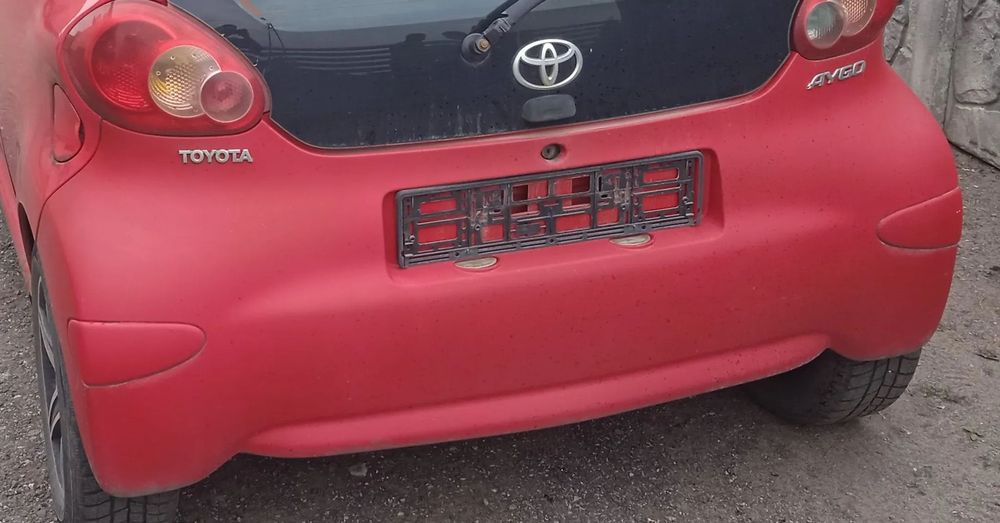 Zderzak tył Toyota Aygo 3P0