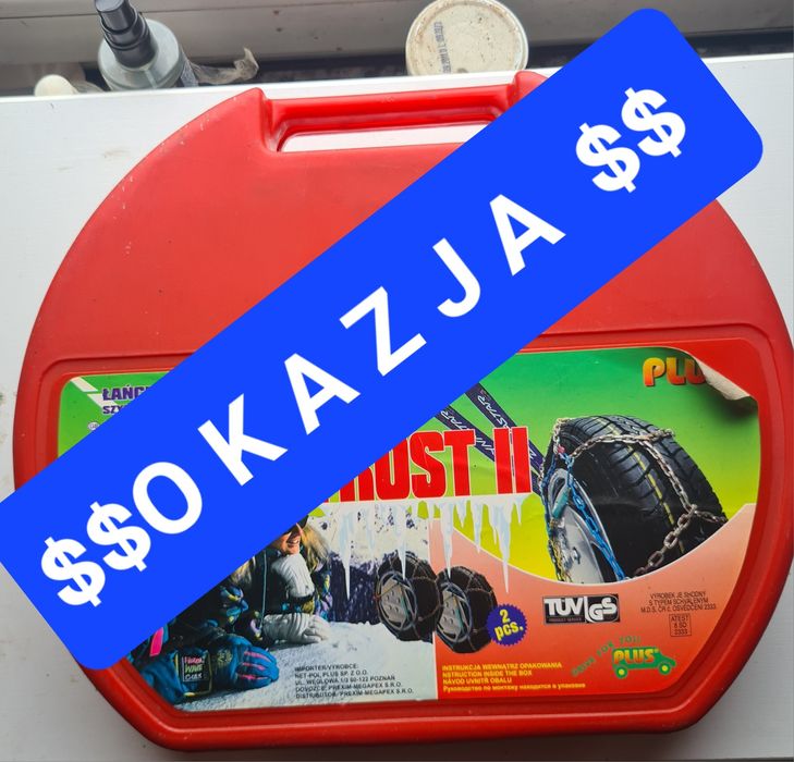 Tanio !Łańcuchy przeciw śniegowe Frost II