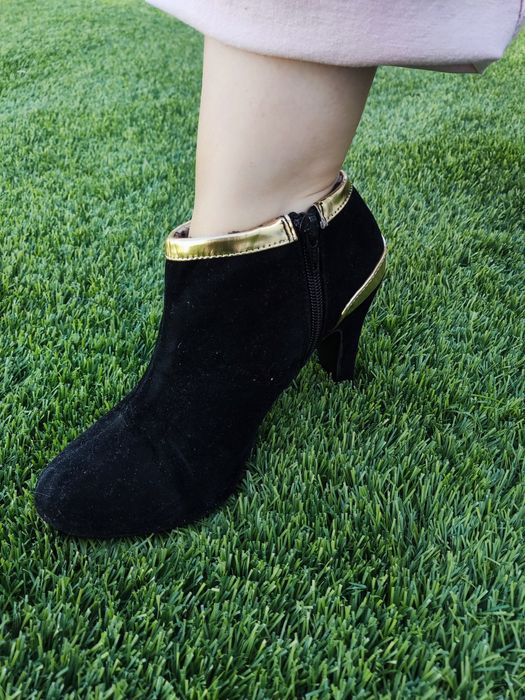 Botins Pretos Shein Tamanho 36