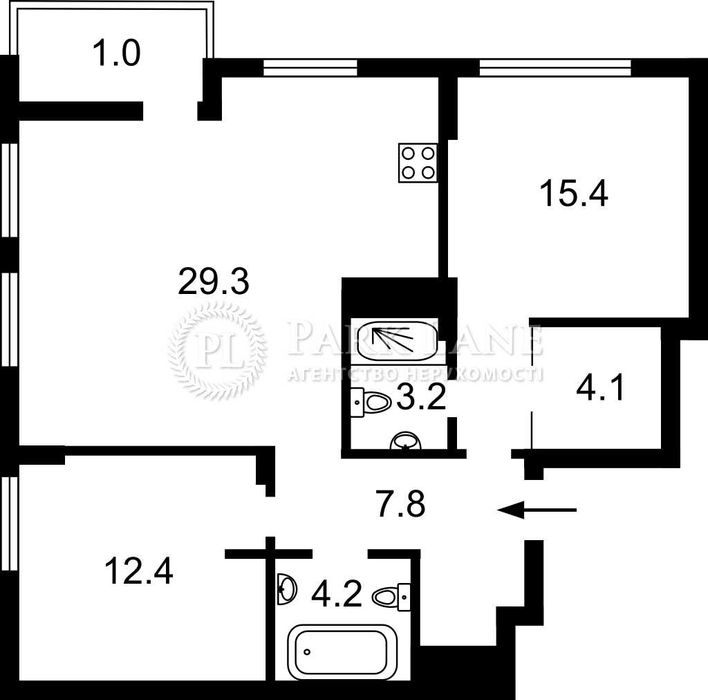 Супер пропозиція! ТОРГ! Файна Таун / Салютна