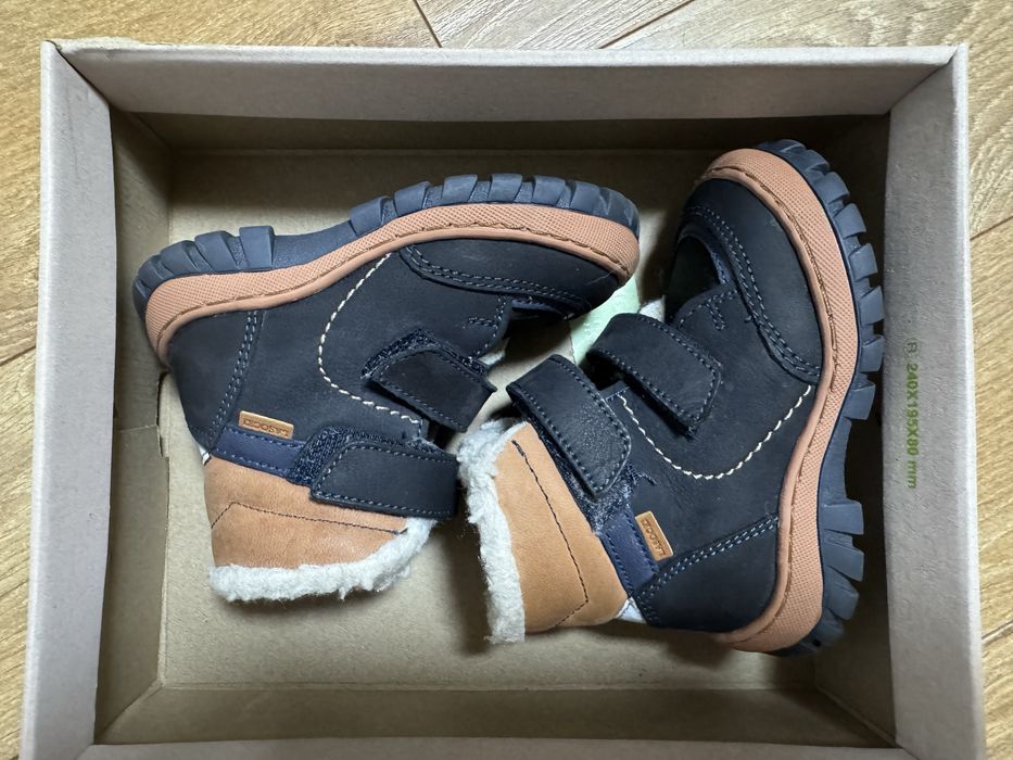 Дитячі зимові шкіряні черевики Lasocki 20р