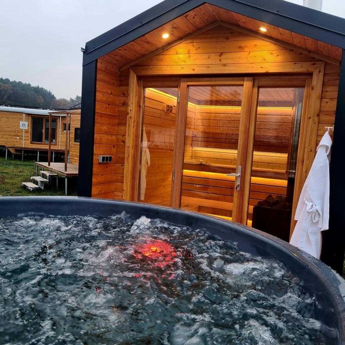 Wynajem Sauny Jacuzzi mobilne SPA Relax Wypożyczalnia