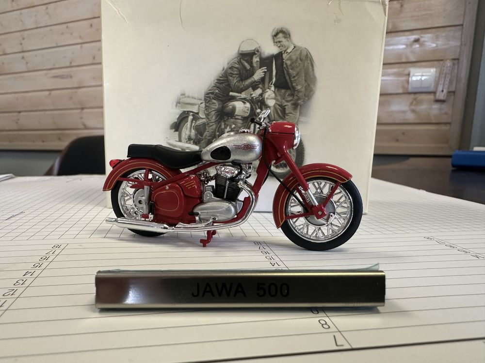 Model motocykla Jawa 500