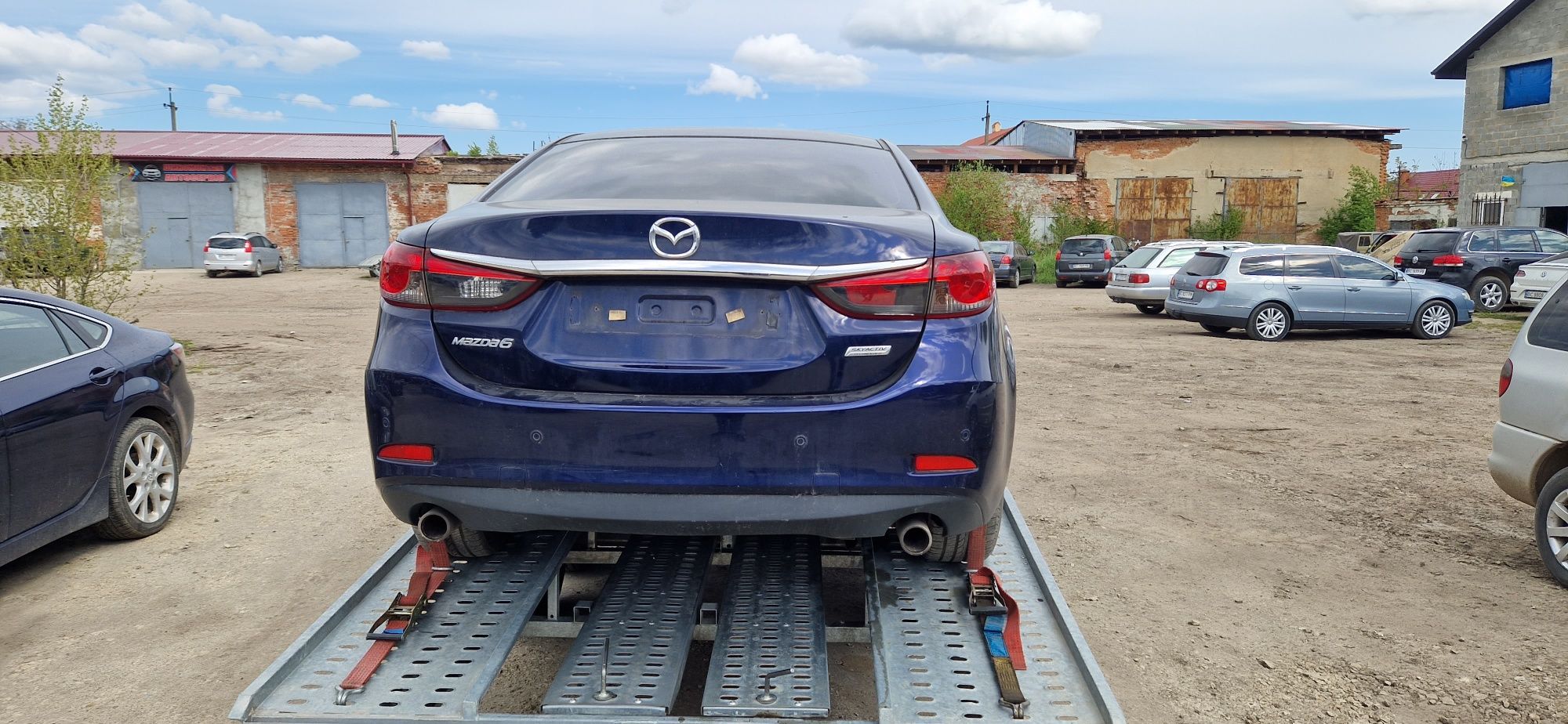 Розборка Mazda 6 2014 GJ 2.2 diesel skyaktiv
