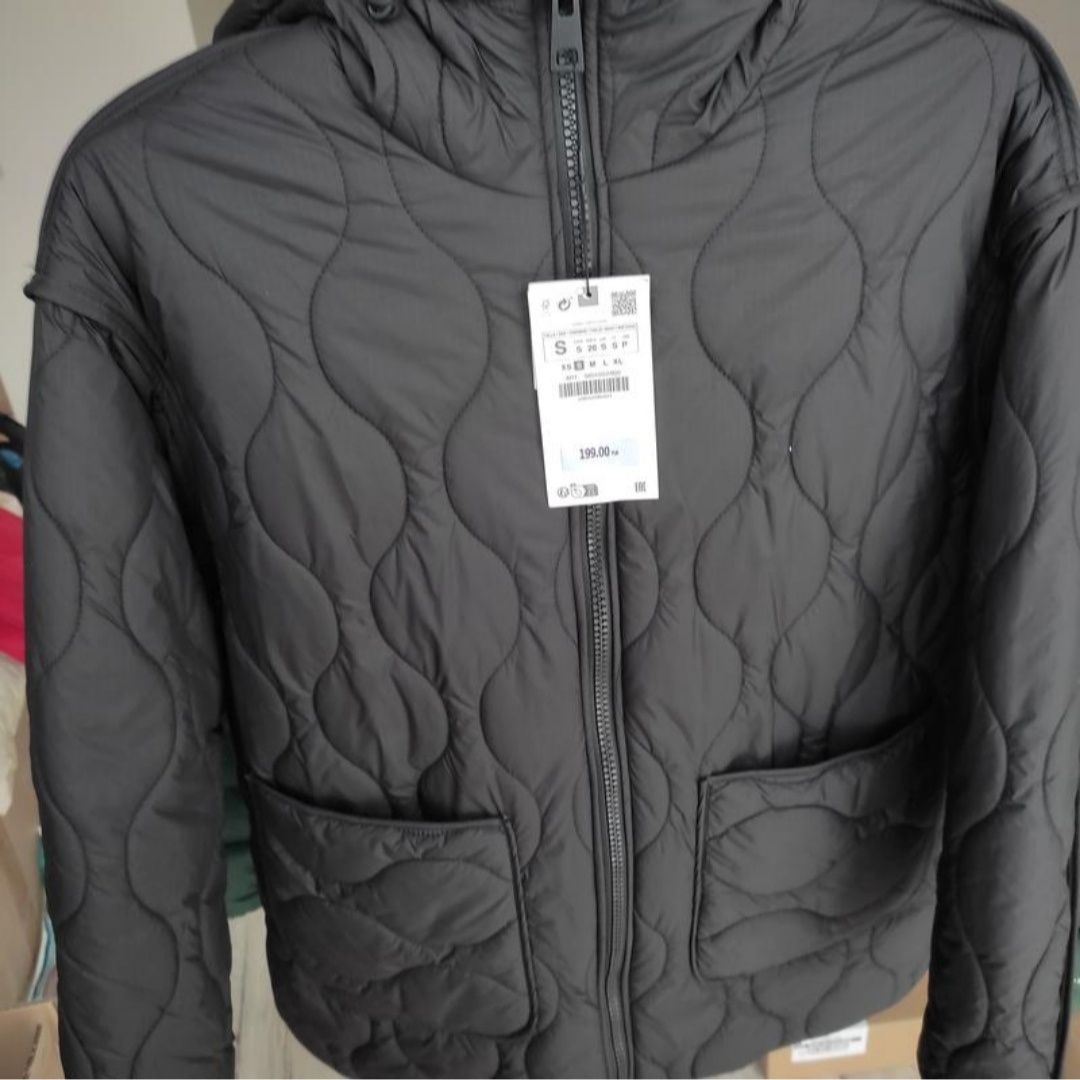 Стьобана куртка демісезон Zara XS-S(44), S-М(46),