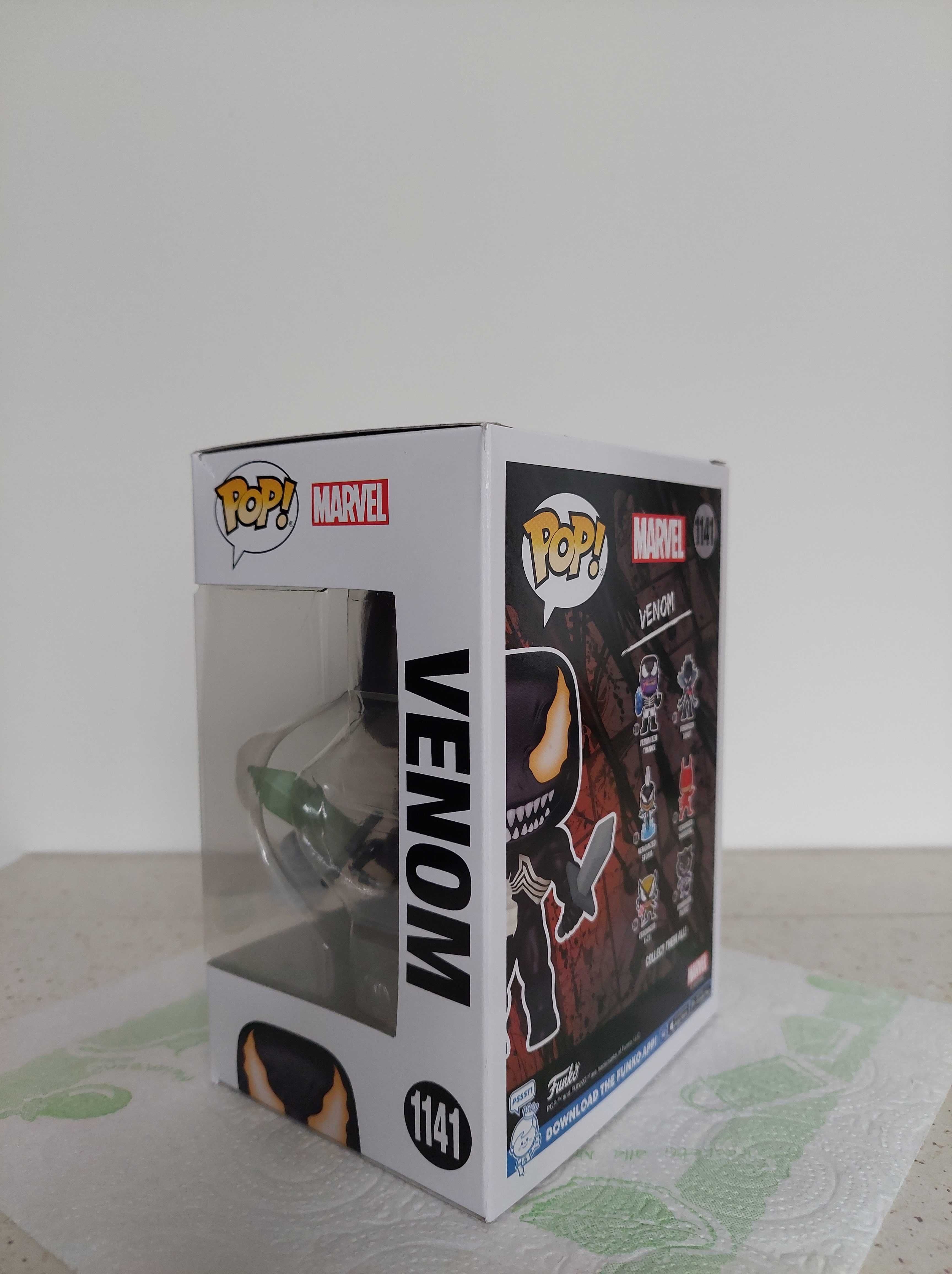 Funko POP Marvel #1141 Venom King in Black GiTD