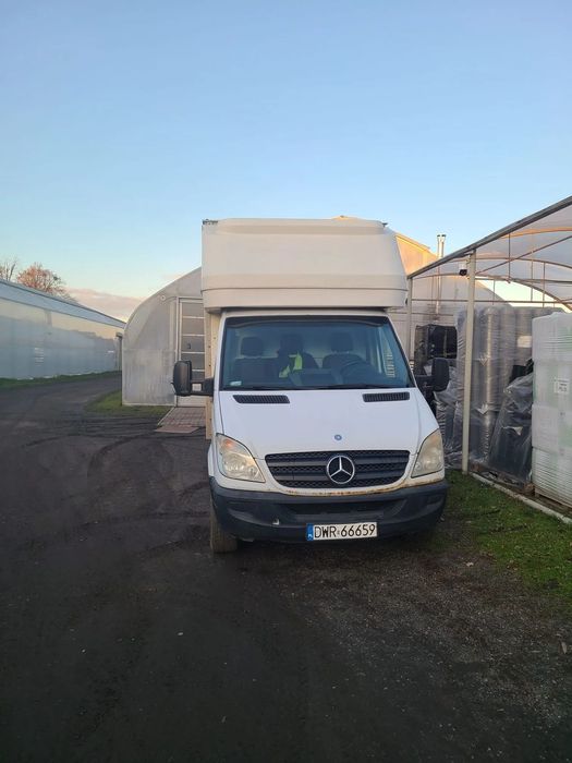 Mercedes-Benz Sprinter  Mercedes Sprinter kontener z windą