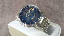 Zegarek Orient Multi-Year Calendar automatic / kobaltowa tarcza.