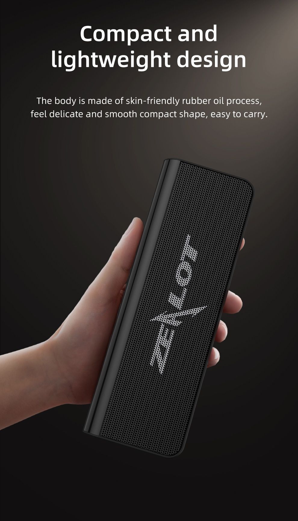 Głośnik bluetooth z subwooferem 10w