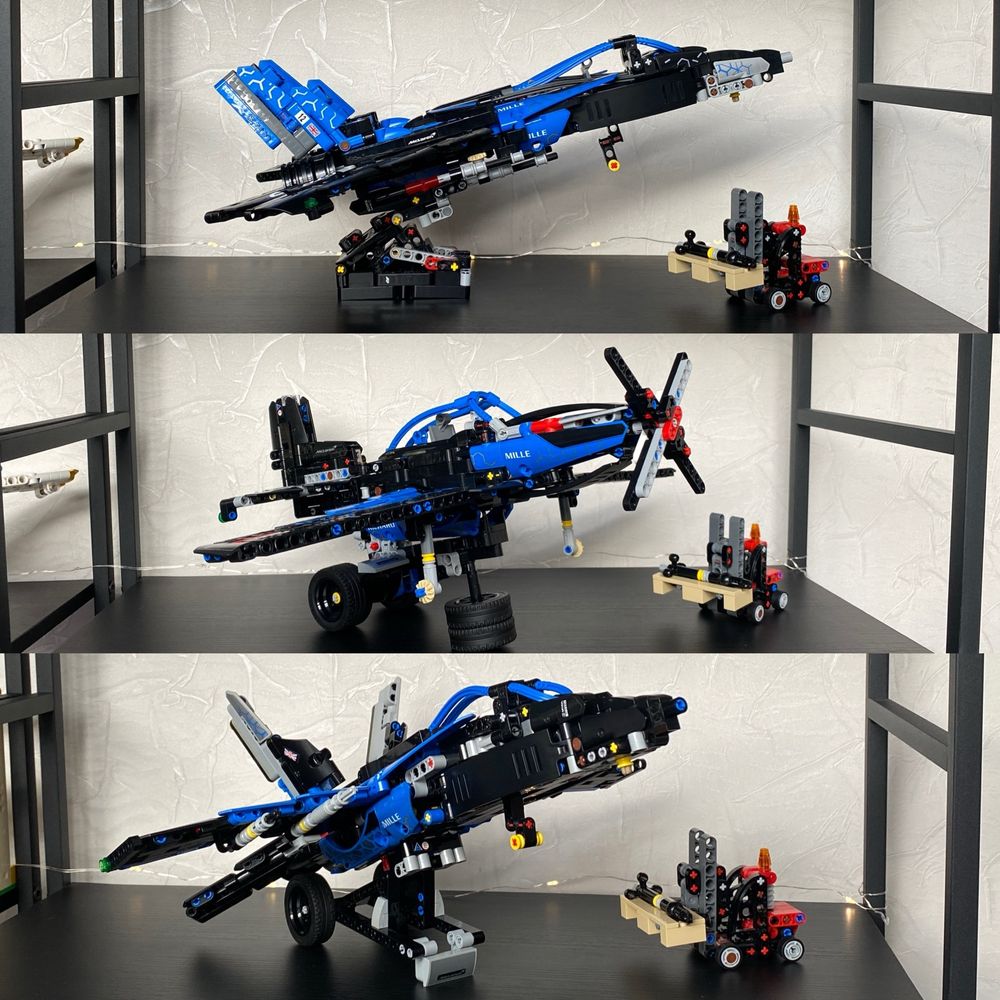 Lego Technic (MOC) винищувачі, літаки, оригінал, кастом, F14, F18, P51