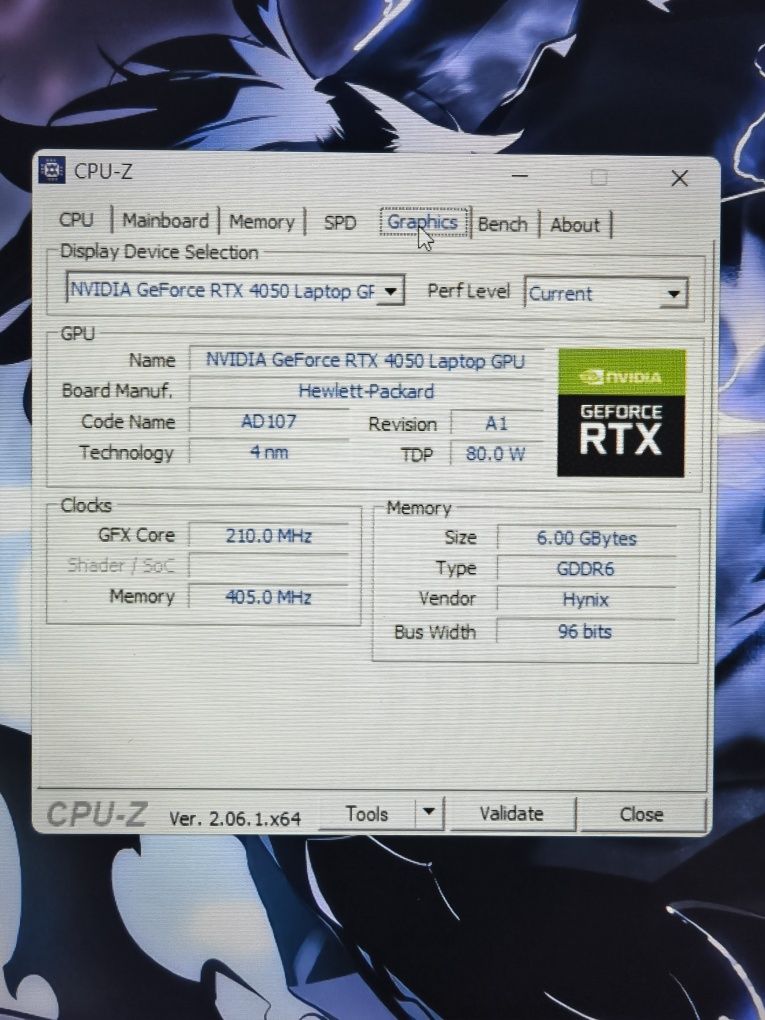 Portátil Omen 16 rtx 4050 24gb ram