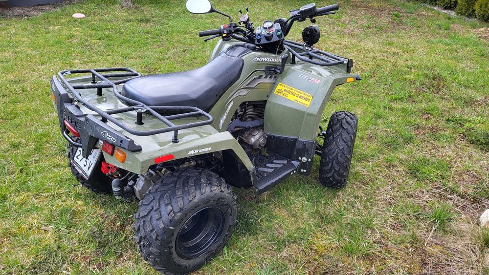 Polaris sawtooth 200 zarejestrowany, 2006r.