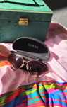 Okulary przeciwsłoneczne panterka Guess GUT329 Gld-43