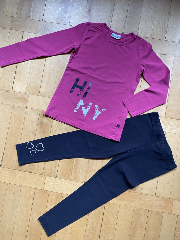 Zestaw koszulka i legginsy Coccodrillo r. 110
