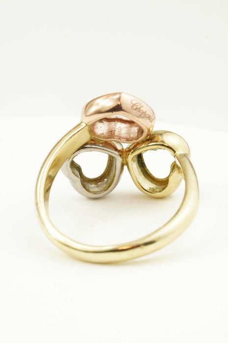 Złoty pierścionek 14K z brylantami  5.80g