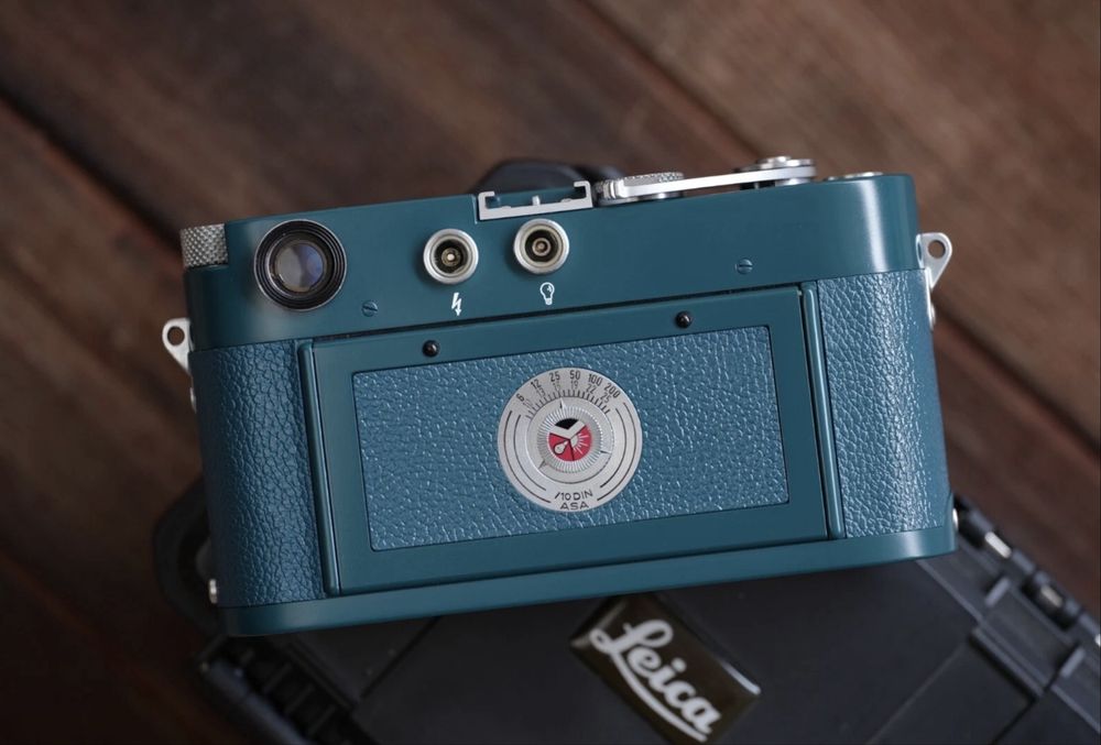 LEICA M3 DS REPINTURA AZUL (CORPO)