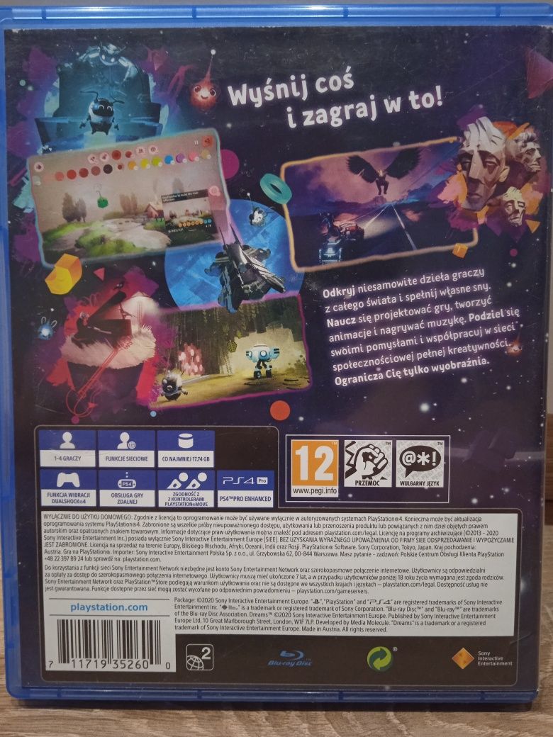 Gra Dreams na ps4