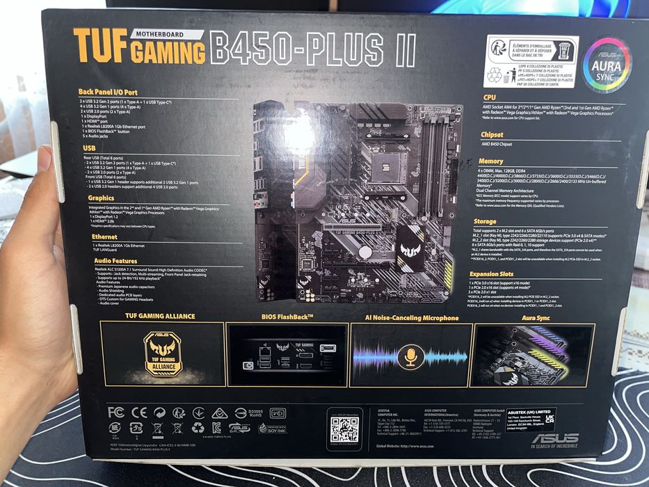 Метеринська плата ASUS нова