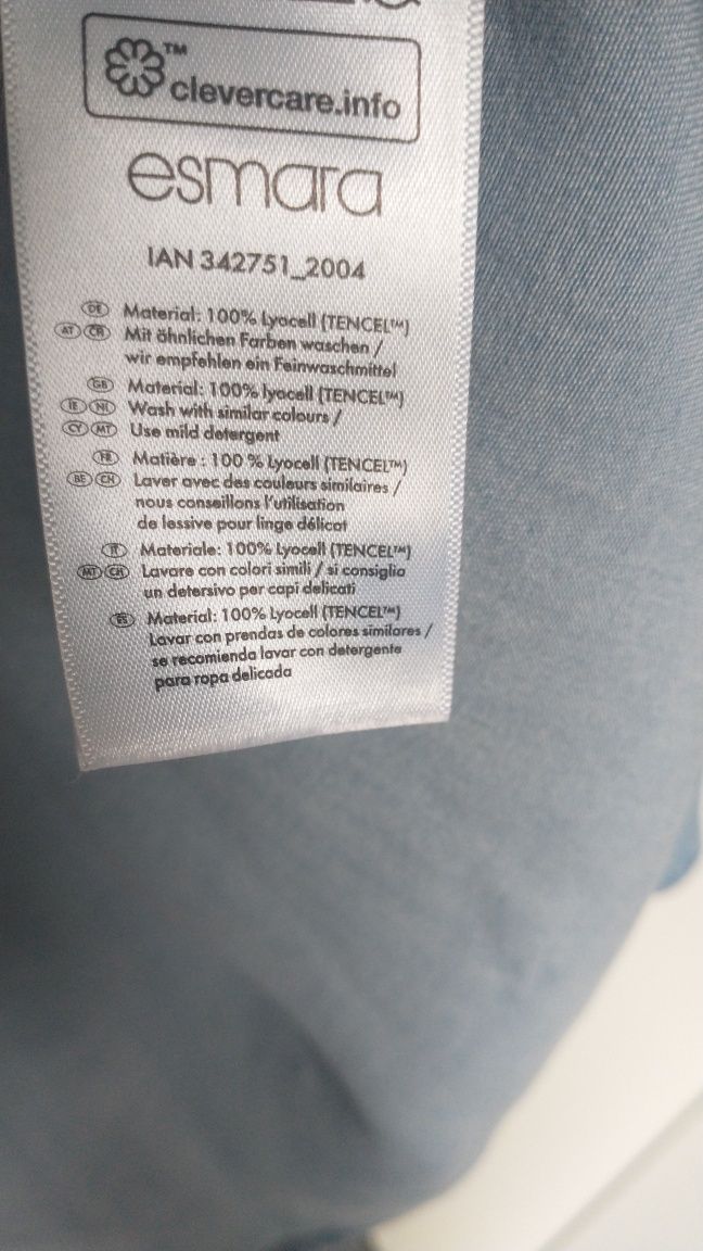 Nowa koszula lyocel, 42, bluzka cienka lekka L/xl