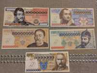 POLSKA 5 banknotów Projekty