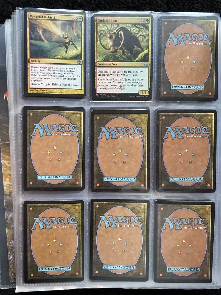 Magic the gathering Kolekcja 38 kart Gruul + 1000 kart kazda inna