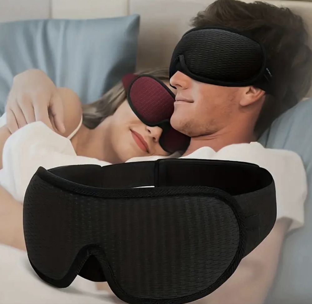 Маска для сну та відпочинку "mask relax soft black"