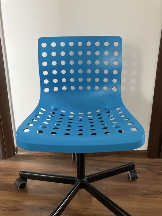 Krzesło obrotowe Ikea niebieski