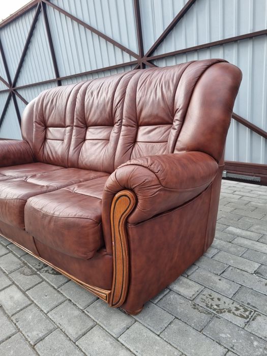 Шкіряний диван 3ка Шкіряні дивани Шкіряні меблі з Європи