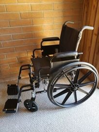 Wózek inwalidzki aluminiowy