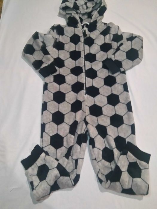 Флисовая,плюшевая пижамка-кигуруми на мальчика,Marks Spenser