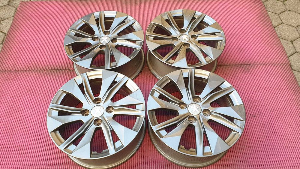 4138-Jantes 16 4x108 Originais Peugeot 208, tbm para Citroën