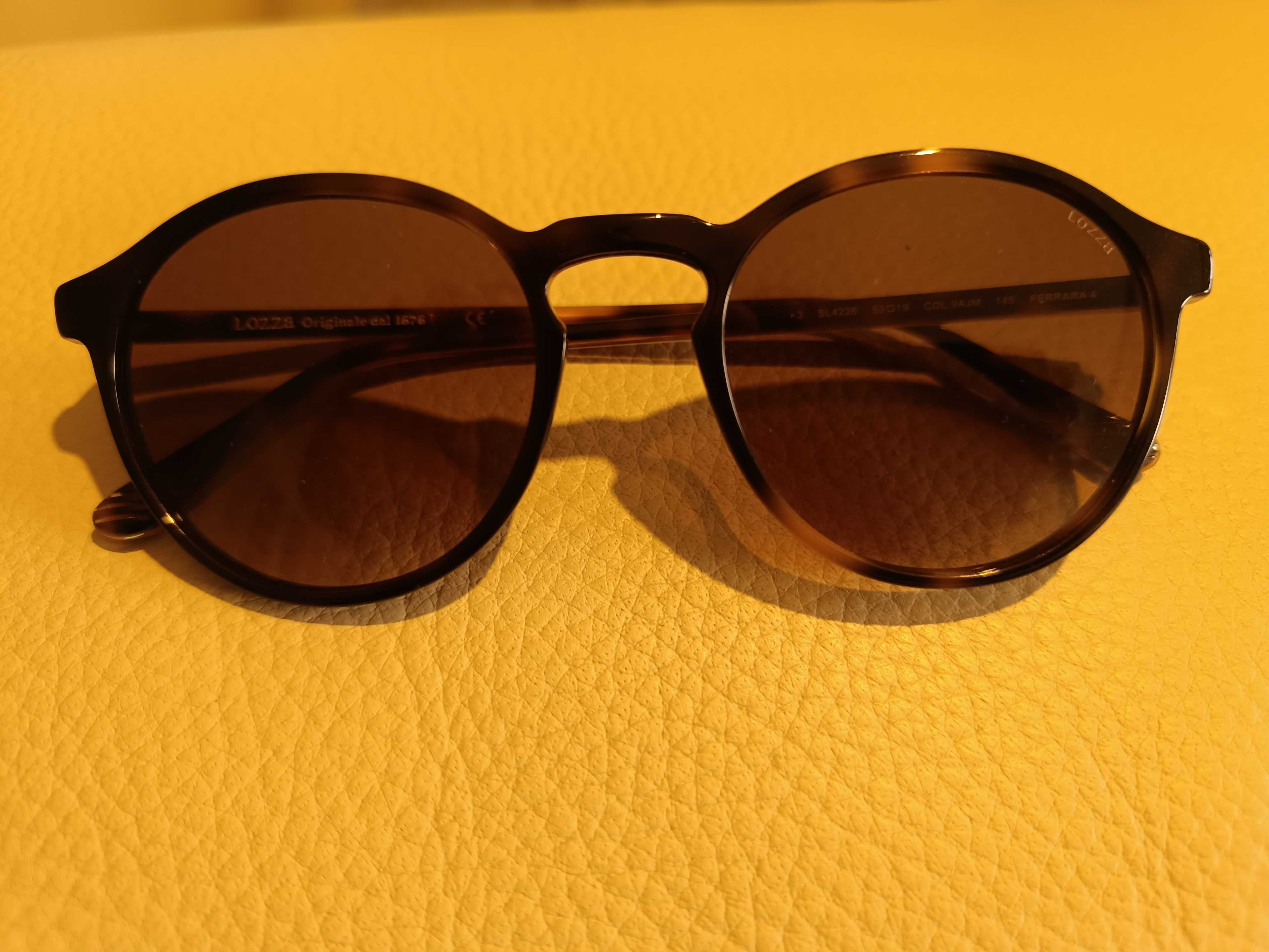 Óculos de sol italianos novos