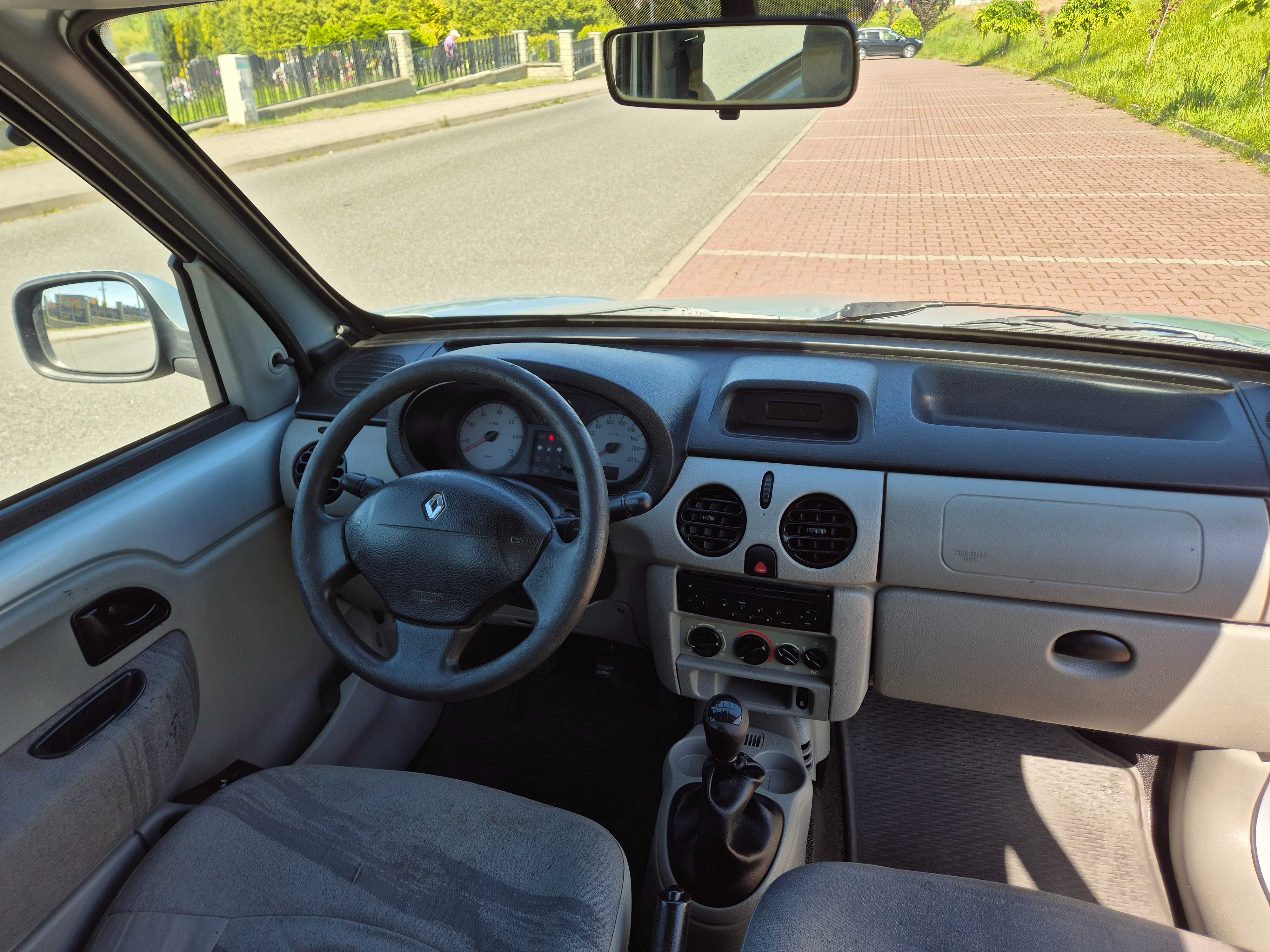 Renault Kangoo*1,2 benz 75KM*211 tys km* Klimatyzacja* 2 Strony Drzwi*