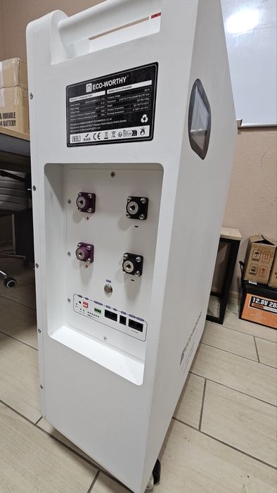 Акумулятор  Eco-Worthy 48V - 100АГ, 280АГ ; 12v LiFePO4 В НАЯВНОВСТІ!!