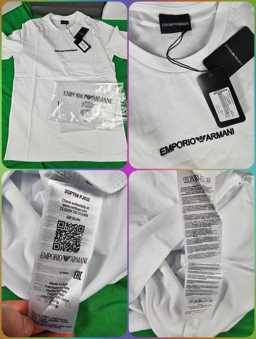 Koszulka męska emporio armani polo t-shirt ax nowość