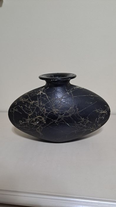 Peças decorativas em vidro pintado