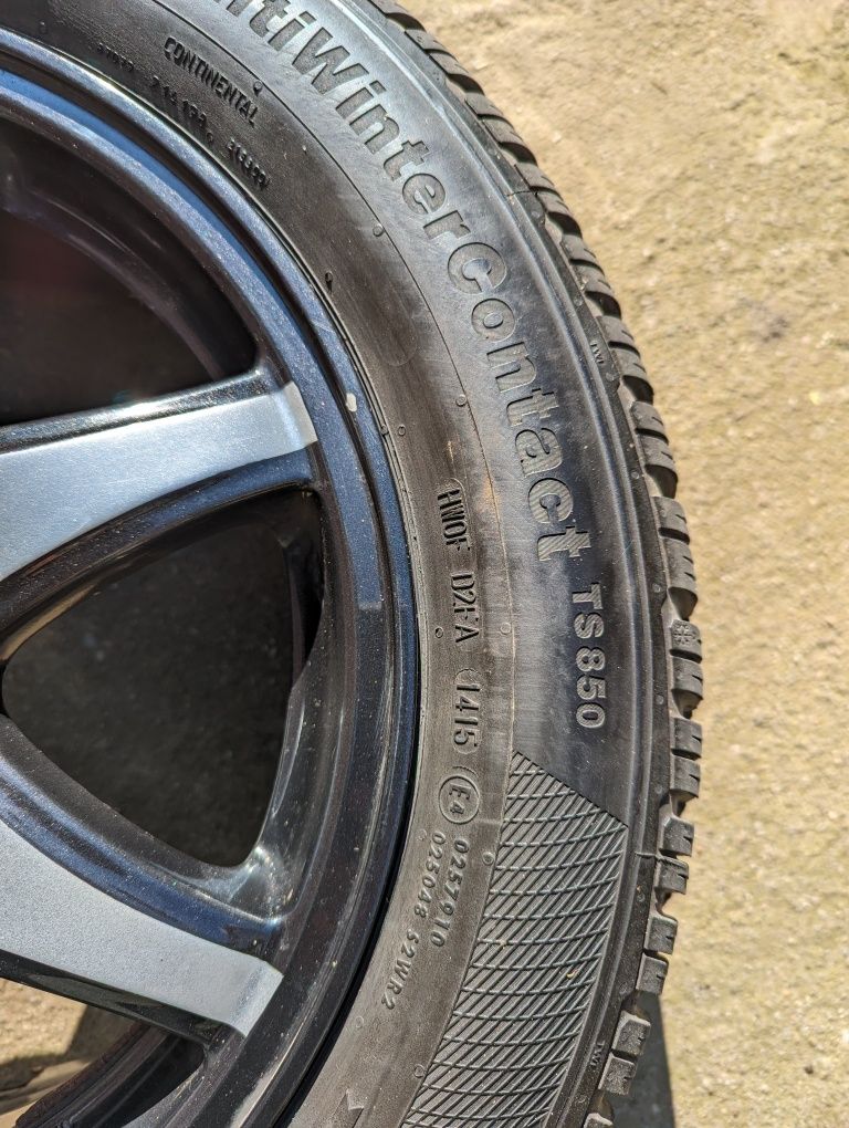 Opony zimowe Continental 205/55 R16 indeks H używane