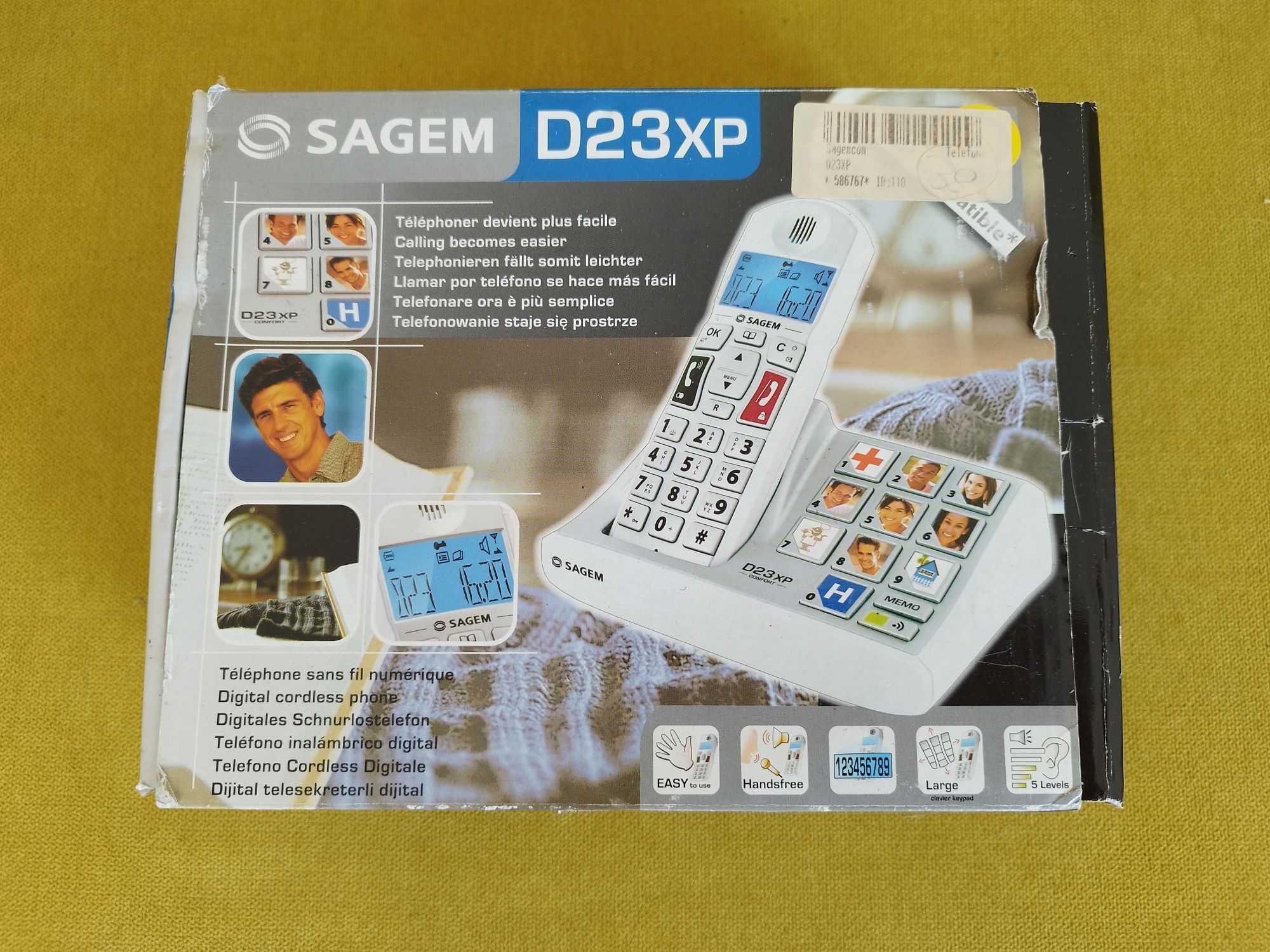 Telefon Sagem d23xp - NOWY
