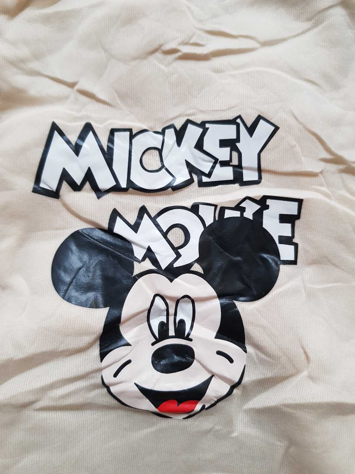 Beżowa bluza z kapturem dla psa Myszka Miki Mickey Mouse Disney XL