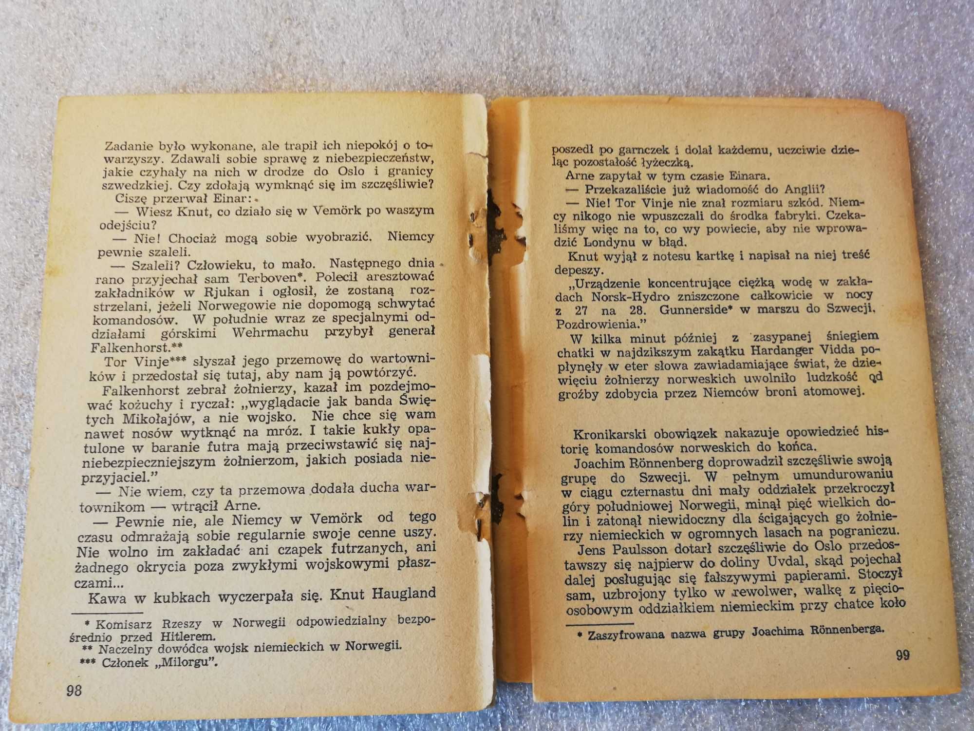 Wybuch w Norsk-Hydro - Wilamowski - wydanie I - 1960 - Żółty Tygrys