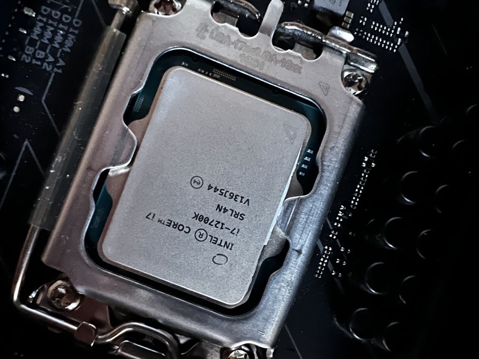 Procesor intel i7-12700K z płytą