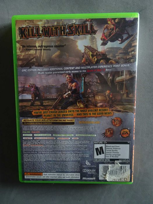 Jogo X-Box - Bulletstorm Epic Edition