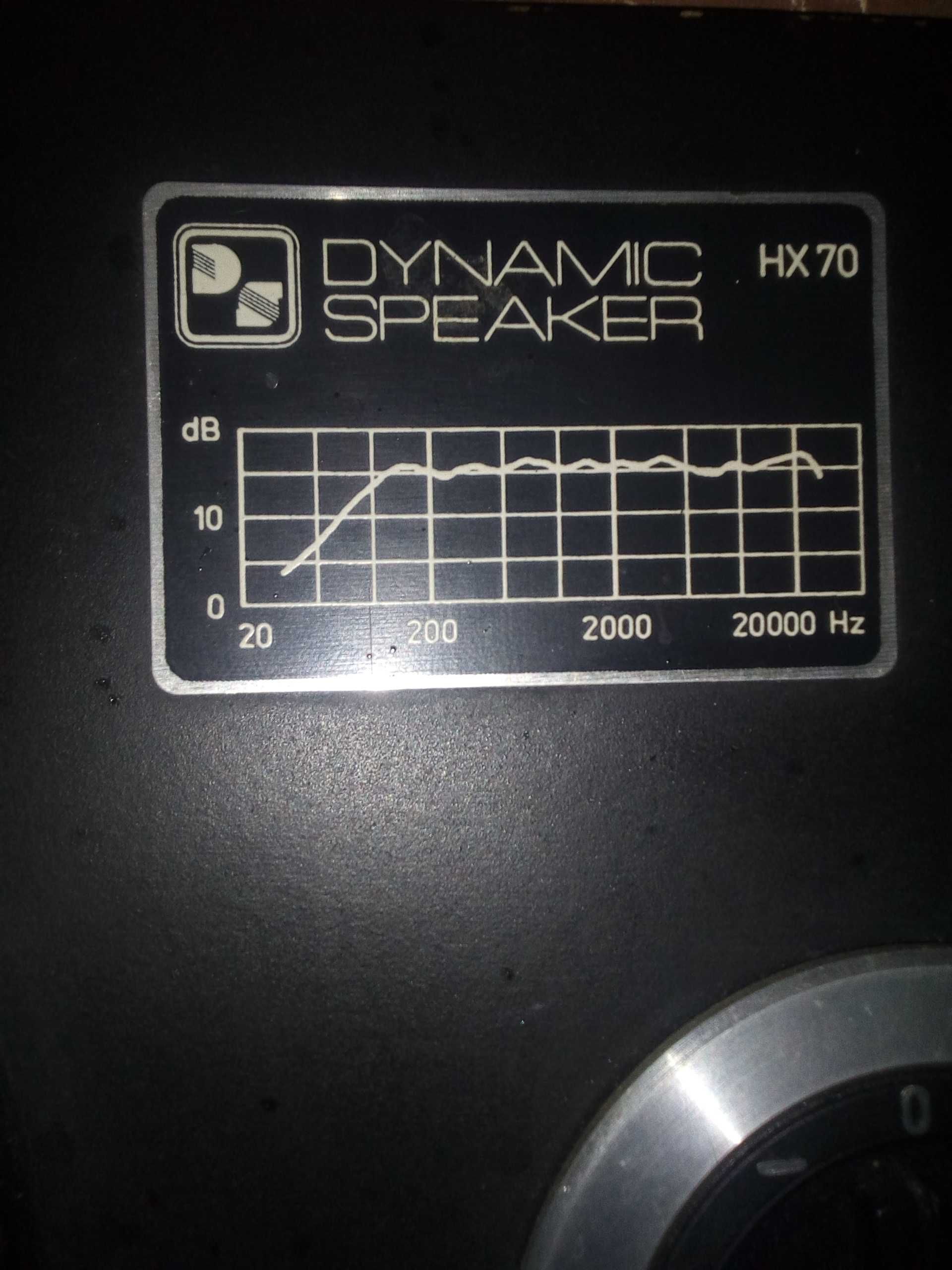 Kolumny głośnikowe Tonsil DYNAMIC SPEAKER HX70 na export 100% oryginał