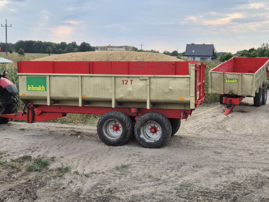 Przyczepa skorupowa tandem 12t