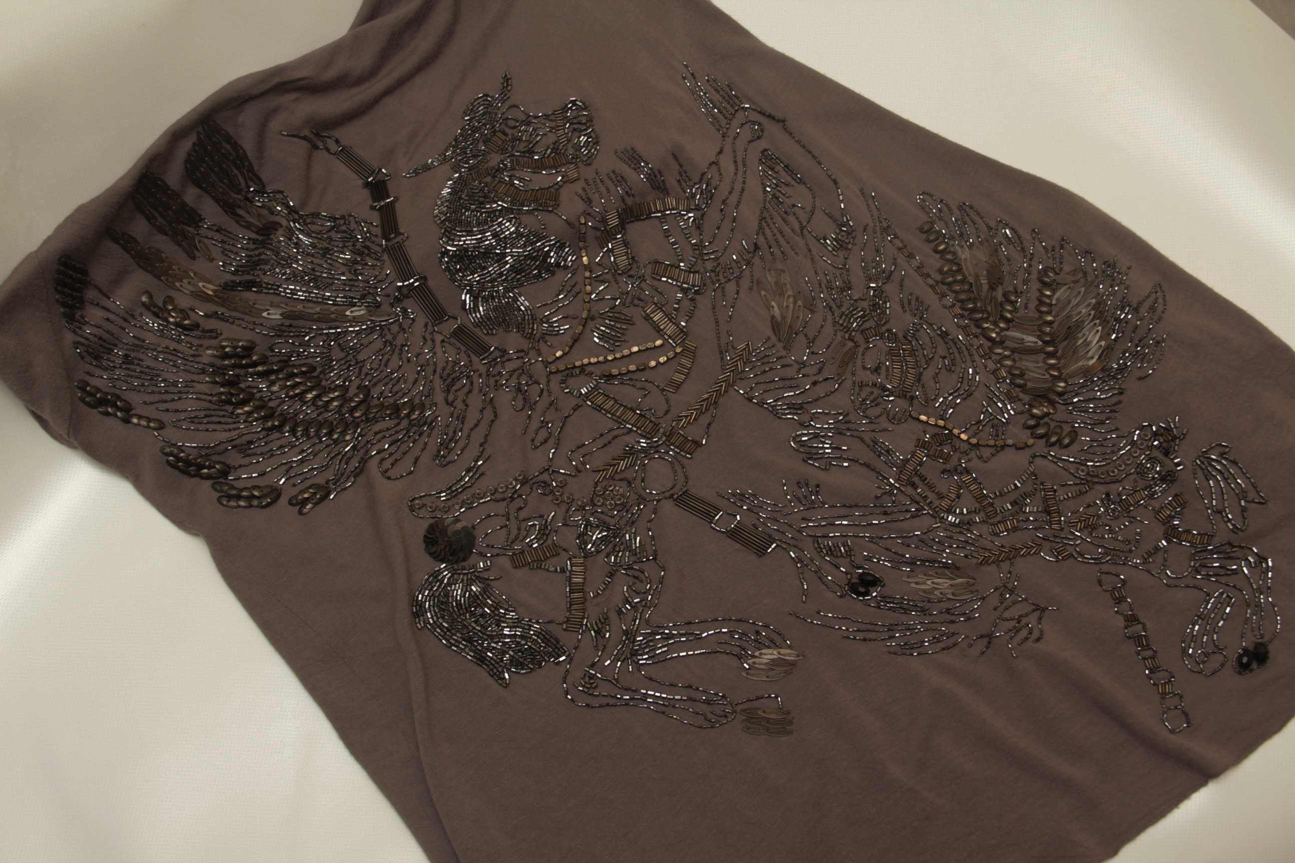 AllSaints рр 14 платье из вискозы и метала