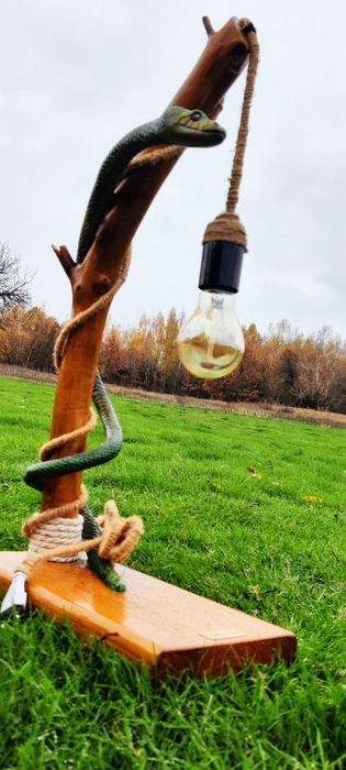 Лампа. Декор Лампа. Подарунок. Лампа з дерева