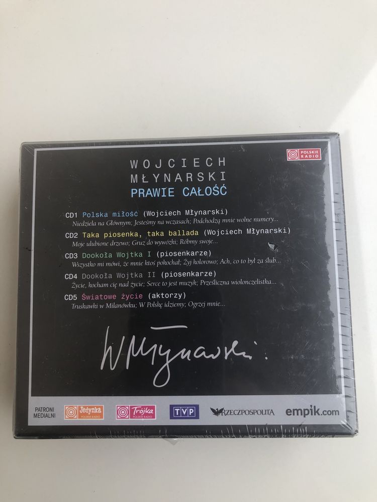 Wojciech Młynarski -Prawie Całość Box 5CD