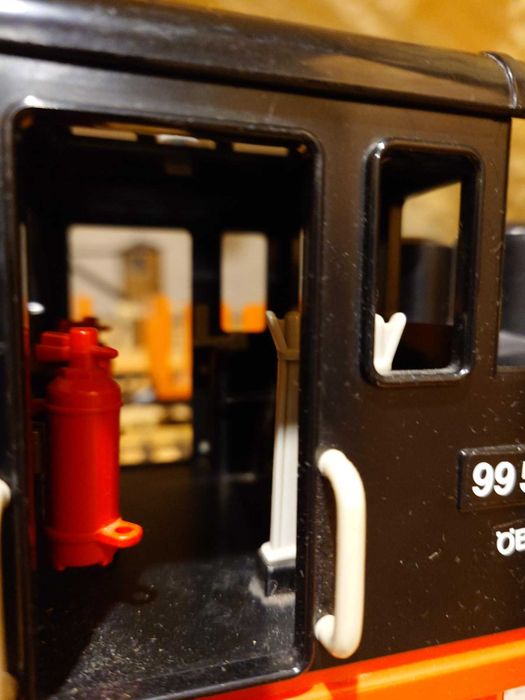 Model lokomotywy parowej,Playmobil LGB,skala G,kolejka ogrodowa