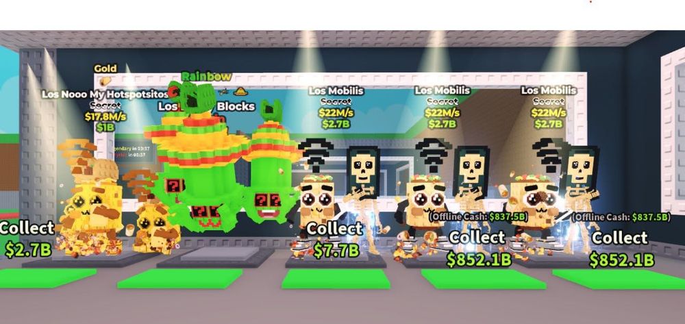 Steal a brainrot shop